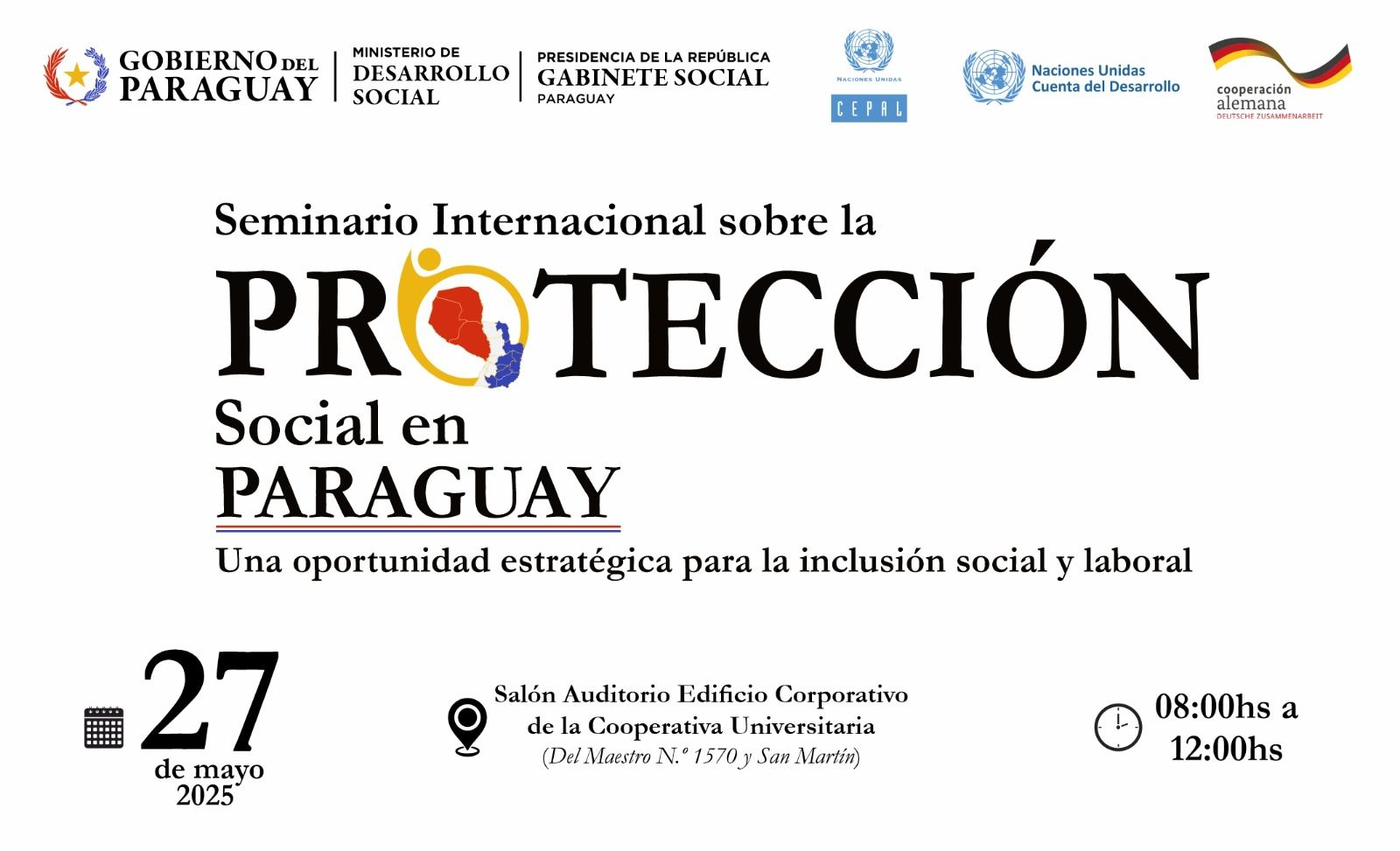 Seminario de alto nivel abordará la política de protección social como estrategia de inclusión y oportunidad laboral