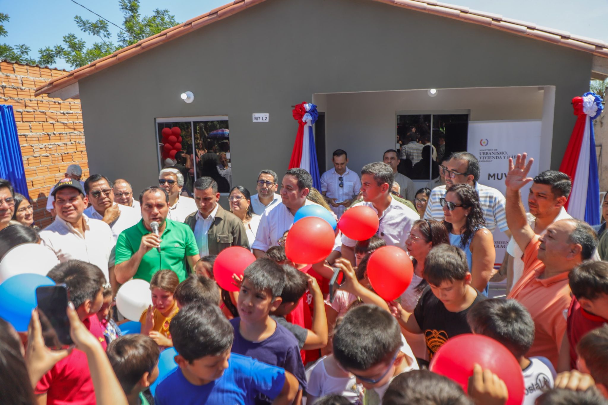 Presidente Peña entregó 39 viviendas a familias del Territorio Social “Gaspar Rodríguez de Francia” en Itauguá