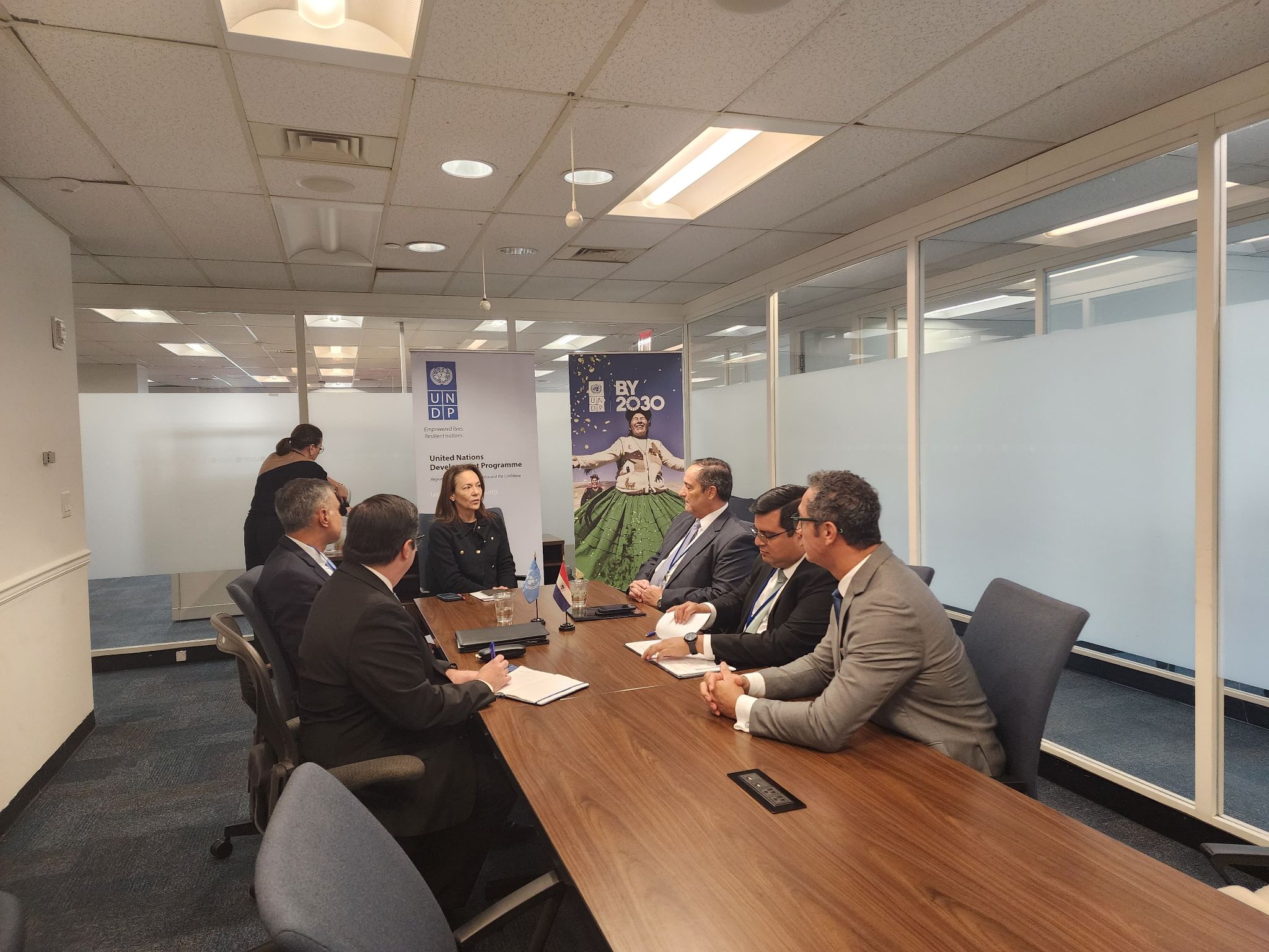 En la ONU, Viceministro Paris mantiene reuniones bilaterales y proyecta acuerdos de cooperación
