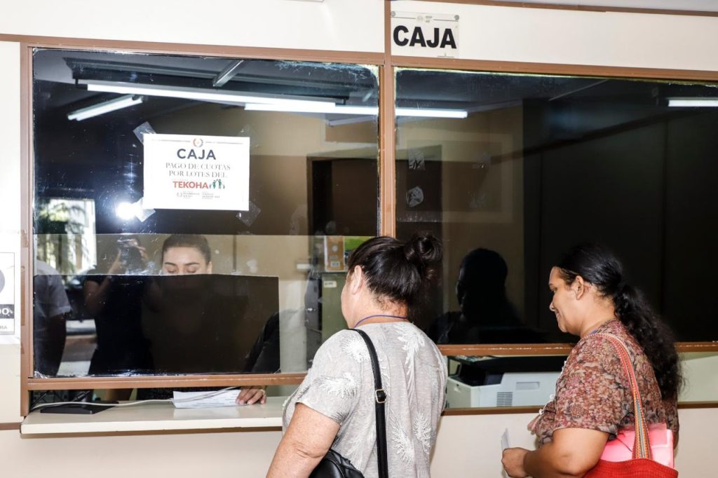 Tekoha recuerda que pagos de cuotas se puede hacer a través de la red de cobranzas Infonet