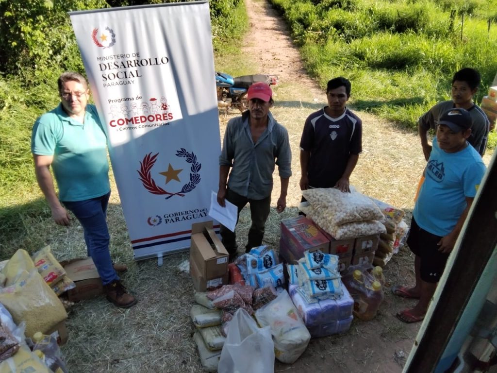 MDS entregó más de 2.700 kilos de alimentos a comunidades indígenas de Caaguazú