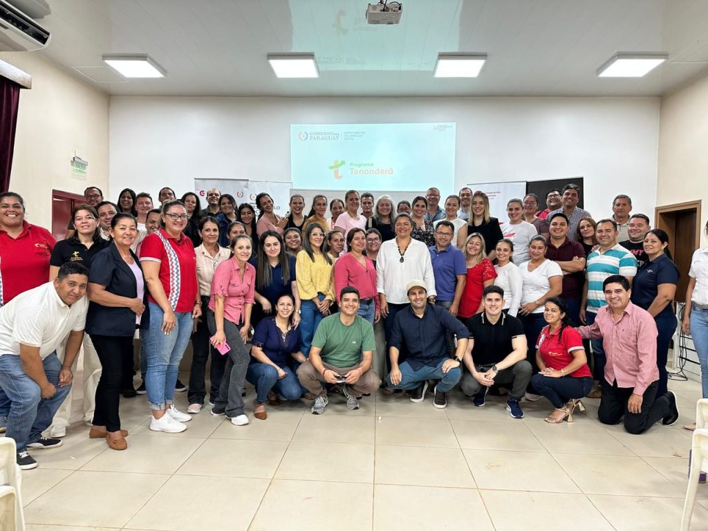 Tenonderã capacita a técnicos de campo para mejorar trabajo interinstitucional